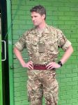 Army coronavirus testing site at Albert Park Salford